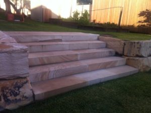 Sandstone Steps Diamond Cut